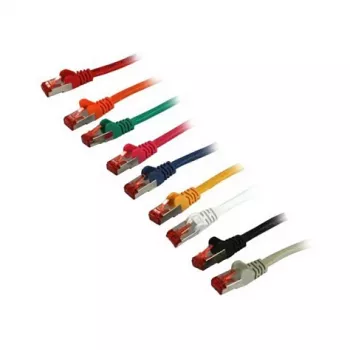 Cable de red RJ45 – CAT6 250 MHz – 10 m negro – S-STP (S/FTP) – TPE/LSZH (Superflex) – Synergy 21 –