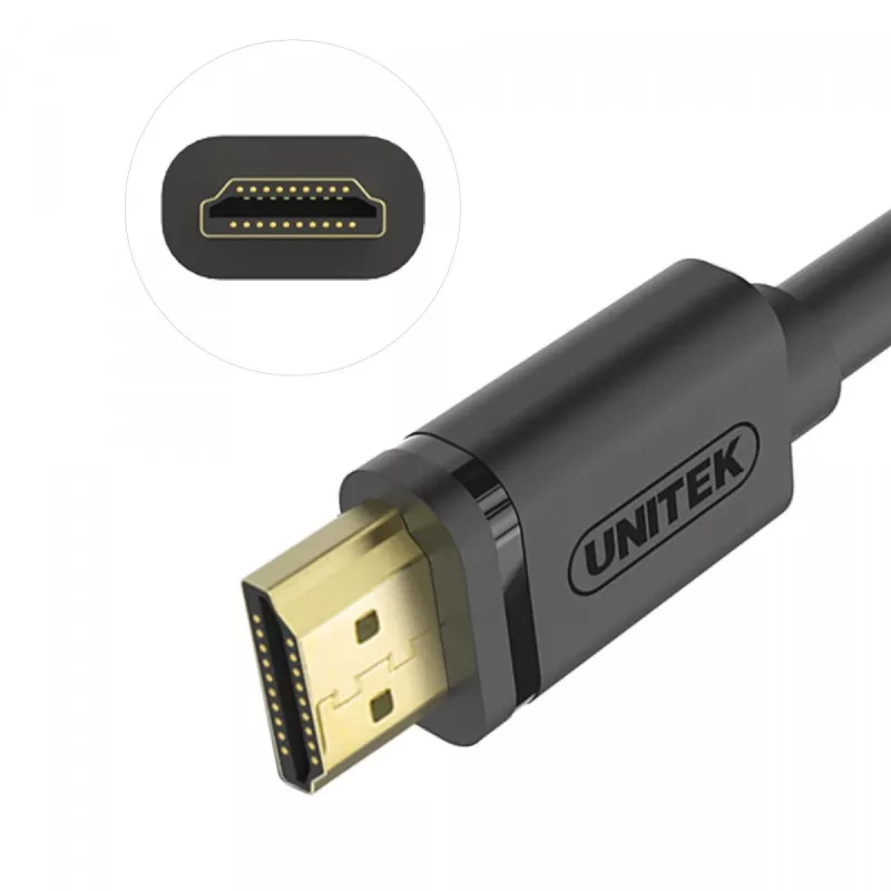 Cable HDMI UNITEK Y-C137M 1,5 m HDMI tipo A (estándar) negro
