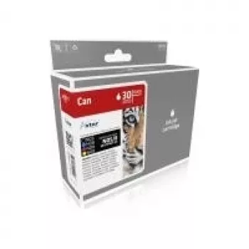 ASTAR pack de 4 - Negro, amarillo, cian, magenta - compatible - depósito de tinta (alternativa a: Canon CLI-8C, Canon CLI-8M, Canon CLI-8Y, Canon PGI 5Bk)
