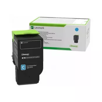 Kit de tóner Lexmark 78C2UCE Cian, contrato, capacidad ultraalta, 7.000 páginas