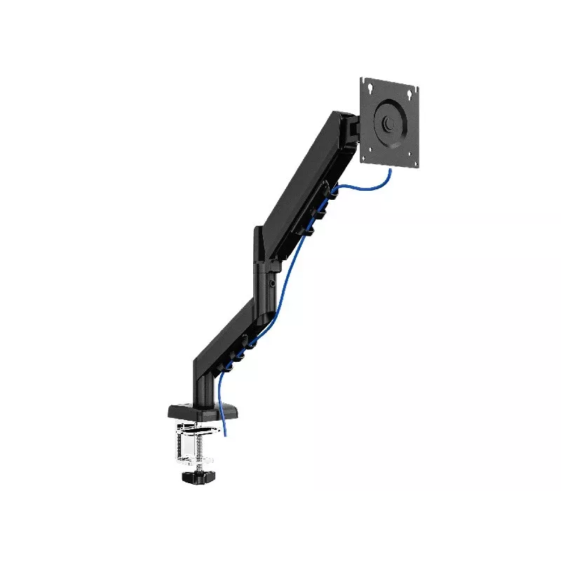 Soporte de monitor TRACER Pivot Master TRAUCH47659 — altura ajustable, inclinable/girable, VESA 100×100, hasta 9 kg, para pantallas de 13–32 inch, montaje en mesa, negro