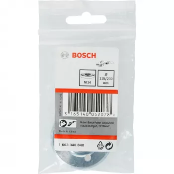 Bosch Tuercas de seguridad, tuerca de brida, Bosch, Plata, Metal