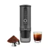 Cafetera OUTIN Outin Nano gris — entrada de café molido, 20 bar, batería 7500 mAh, 670 g