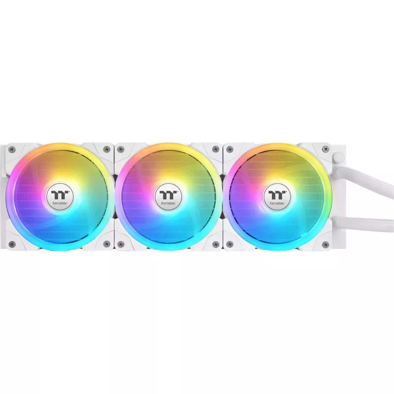 Refrigeración líquida AIO THERMALTAKE MAGFloe 360 Ultra White radiador de 360 mm, 360 mm, blanco
