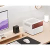 Caja de ordenador Micro-Tower Jonsbo N4 BLANCO Mini-ITX con cristal templado