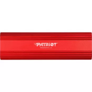 Transporter Lite SSD 2 TB, SSD externa roja, USB-C 3.2 Gen 2 (10 Gbit/s)