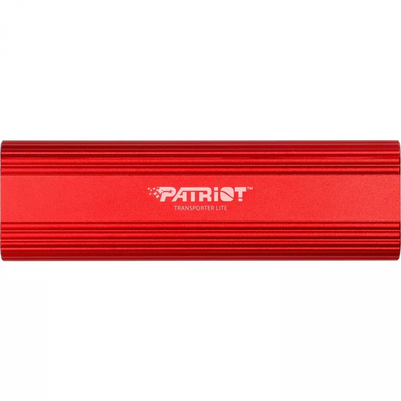 Transporter Lite SSD 2 TB, SSD externa roja, USB-C 3.2 Gen 2 (10 Gbit/s)
