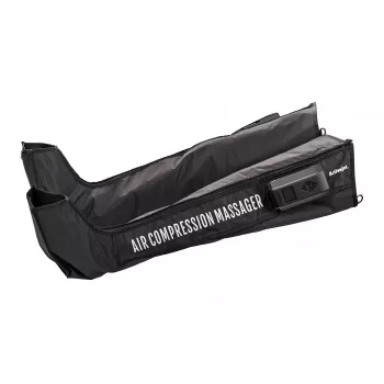 Masajeador de piernas para drenaje linfático ActiveJet ACM-PLUS-A1 M, a batería 25 W, negro, 380 × 950 × 60 mm