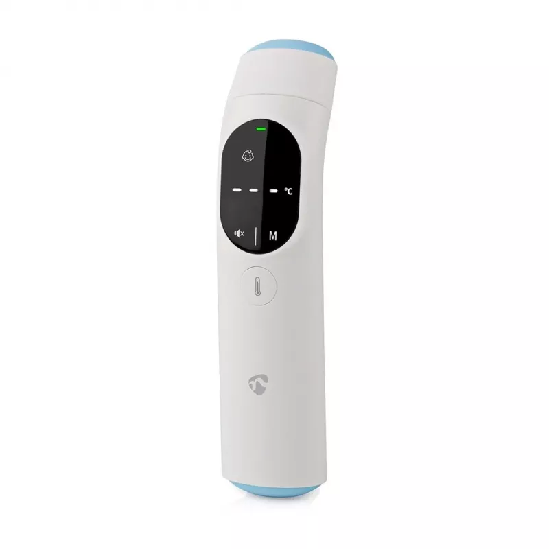 Nedis BTHTIR10WT termómetro corporal digital termómetro de sensor remoto blanco oído, frente sensor