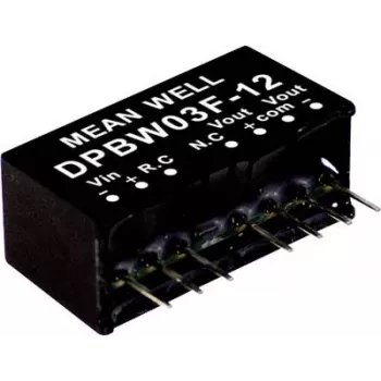 Fuente de alimentación MEAN WELL DPBW03F-05 3W 5V 0,3A RoHS