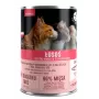 Comida húmeda para gatos PetRepublic KOT STERILE salmón salsa 400 g — para gatos adultos esterilizados