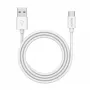 PEDEA Cable de carga rápida y datos USB-A/USB-C®, 1 m, blanco (60040121)