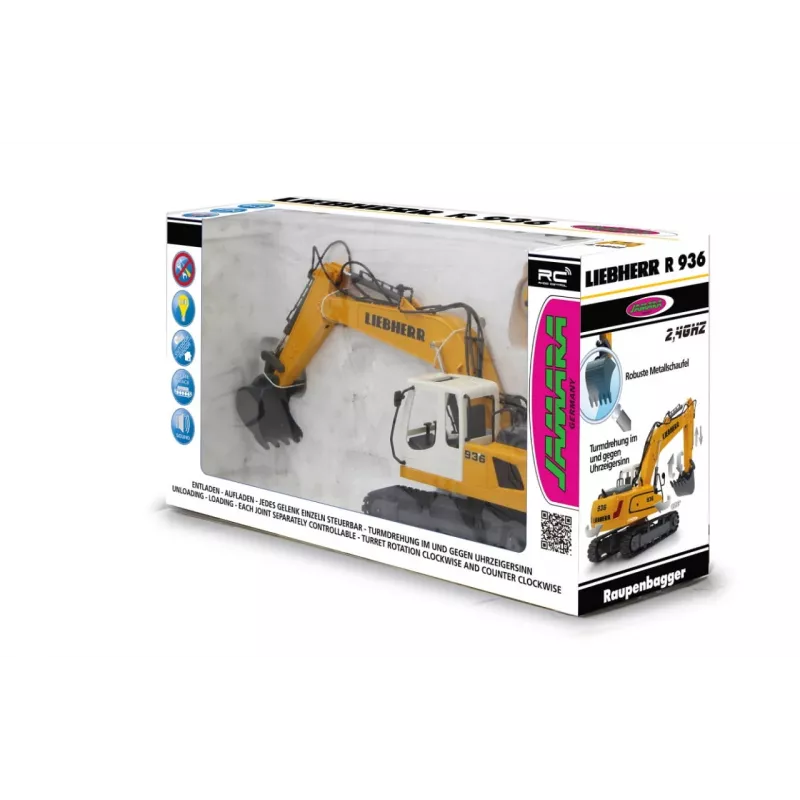JAMARA Liebherr R936, excavadora, 1:20, 8 años, 1,22 kg