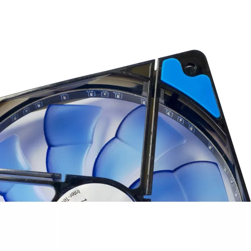 Ventilador de carcasa INTER-TECH Argus L-12025 120mm LED azul