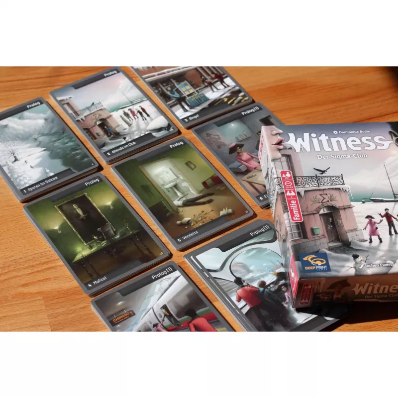 Deep Print Games: Witness - El Club Sigma, juego de rompecabezas
