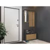 Armario recibidor top e shop GAR ANT/ART con 1 puerta batiente, 850×240×1600 mm