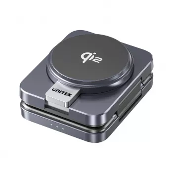 UNITEK P1300AGY01 Receptor de carga inalámbrica para dispositivos móviles auriculares, teléfono móvil/smartphone, smartwatch USB Type-C