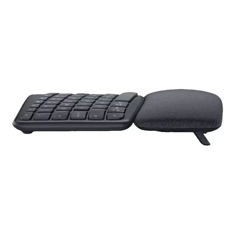 Logitech ERGO K860 - Teclado - Inalámbrico - 2,4 GHz, Bluetooth 5.0 - QWERTY - GB - Grafito