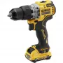 Taladradora DeWALT DCD706D2-QW, 1500 rpm, portabrocas de cambio rápido, 1,1 kg