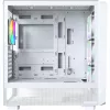 Caja de PC Montech X5 Midi Tower Blanco ATX 3 ventiladores de 140 mm