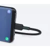AUKEY CB-CD30 cable de USB-A a USB-C 0,9 m, trenzado de nailon, 60W PD, 3A, negro