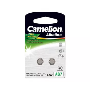 Camelion | AG7/LR57/LR926/395 | Pila de botón alcalina | 2 uds.