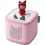 Toniebox 2 rosa Starter-Set Kreativ-Tonie rojo, altavoz