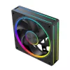 Ventilador de caja MODECOM VOLCANO LOOP 120 ARGB, 120 mm, PWM, 400–1400 rpm, negro