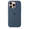 Funda de silicona con MagSafe para iPhone 16 Pro - Denim