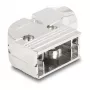 DeLOCK 67023 carcasa D-Sub para conector macho / hembra de 9 pines, acodada 90°, aleación de zinc