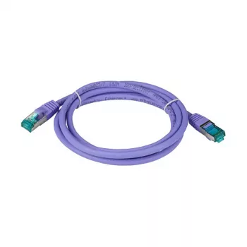 Cable de red RJ45 EFB-Elektronik Cat.6A S/FTP LSZH violeta 0,5m Fabricante: EFB Elektronik (MK6001.0,5VI)