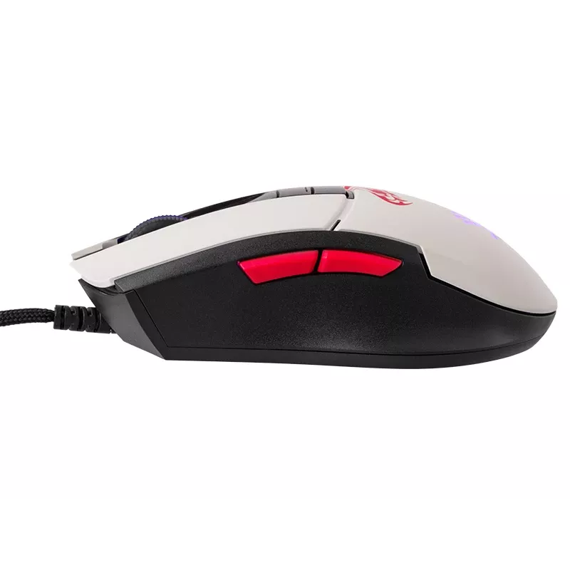 Ratón gaming con cable A4Tech Bloody L65 MAX RGB 16000 DPI Ergonómico para diestros