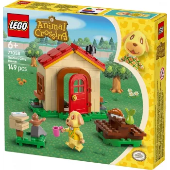 Juguete de construcción LEGO Animal Crossing Gemütliches Haus 77058, 149 piezas, 1 minifigura, tamaño 120×90×70 mm