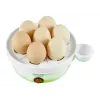 Huevera Adler AD 4459 — capacidad para 7 huevos, 450 W, blanca, control por botones, señal de listo