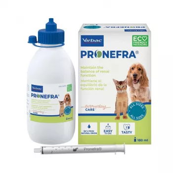 VIRBAC PRONEFRA suspensión oral sabrosa para perros y gatos 180 ml