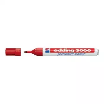 Rotulador permanente Edding 3000 azul 10 uds.