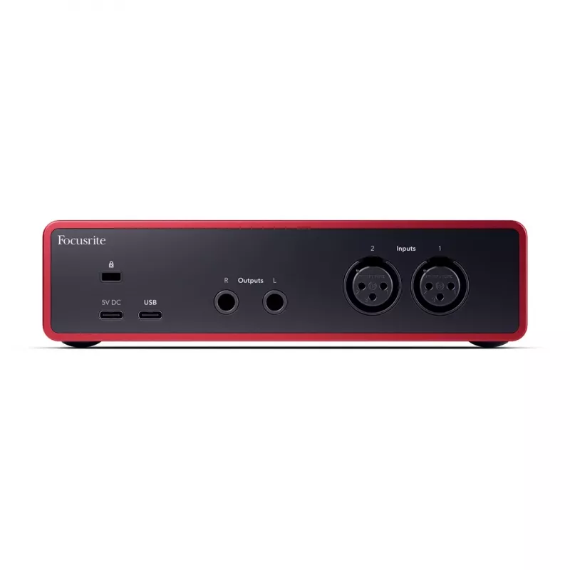 Focusrite Scarlett 2i2 USB-C 4.ª generación interfaz de audio
