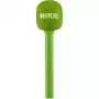 Micrófono de mano para entrevistas Rode Interview GO — micrófono compacto con cable, verde