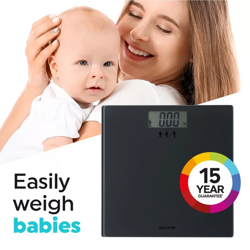 Salter SA00300 GGFEU16 Add and Weigh negro