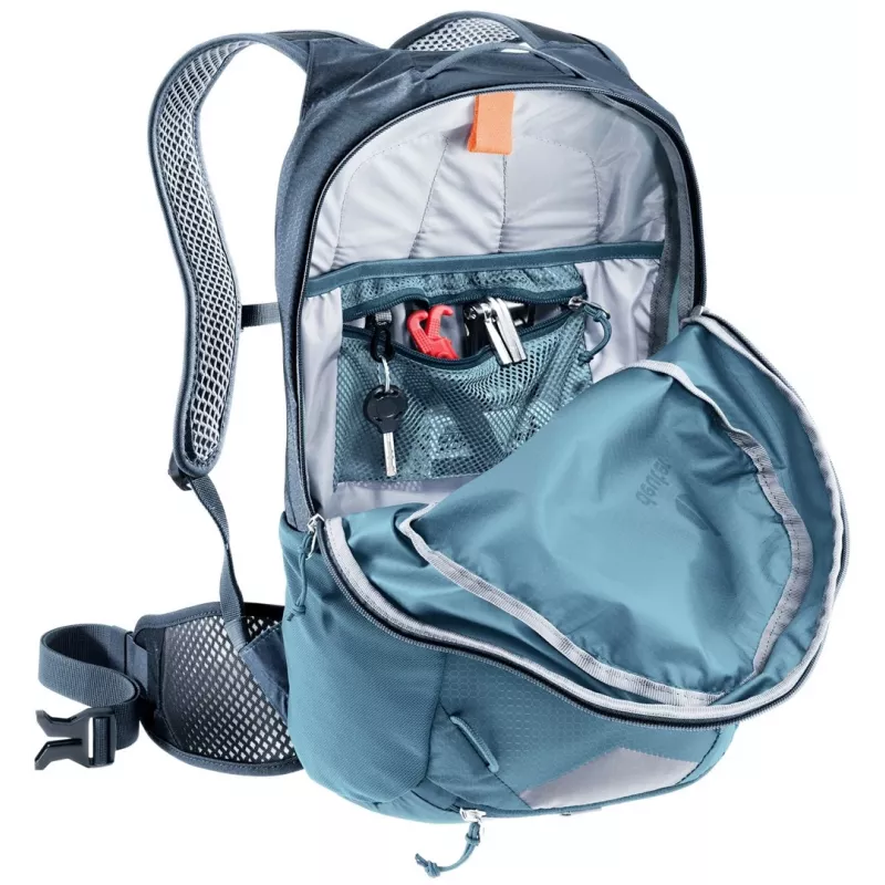 Mochila de bicicleta Deuter Race 16 - atlántico/tinta