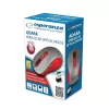 Ratón óptico inalámbrico ESPERANZA EM131R 2,4 GHz, 1600 DPI, ambidiestro, receptor nano USB, 6 botones, gris