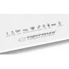 Esperanza EBS016W báscula de baño cuadrada blanca báscula de baño electrónica