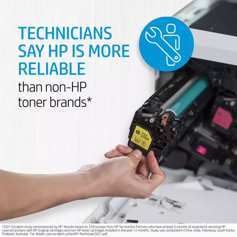 HP 126A Tóner original LaserJet Amarillo, 1000 páginas, Amarillo, 1 ud.