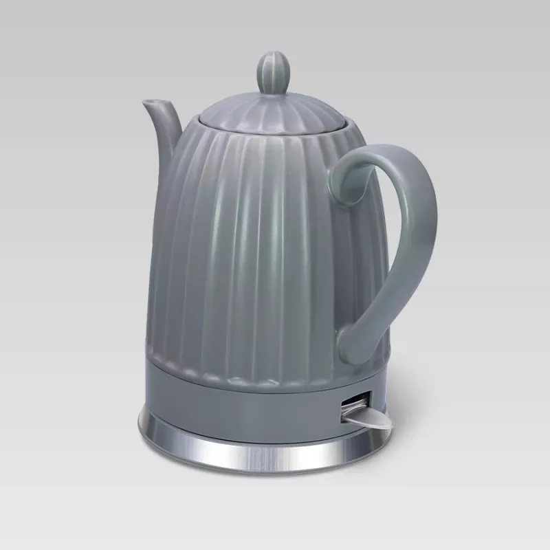 Hervidor de agua Maestro MR-077, 1,5 L, 1500 W, carcasa de cerámica, gris