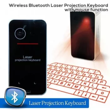 Teclado de proyección láser Doy modelo teclado virtual Bluetooth portátil compacto
