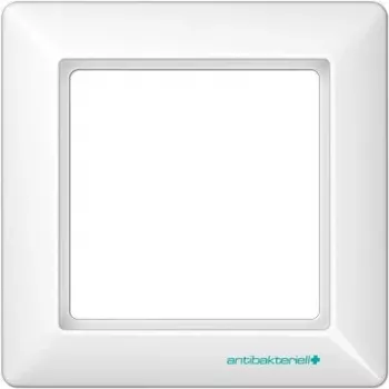 JUNG ABAS581WW Marco embellecedor/embellecedor de interruptor marfil (ABAS581WW)