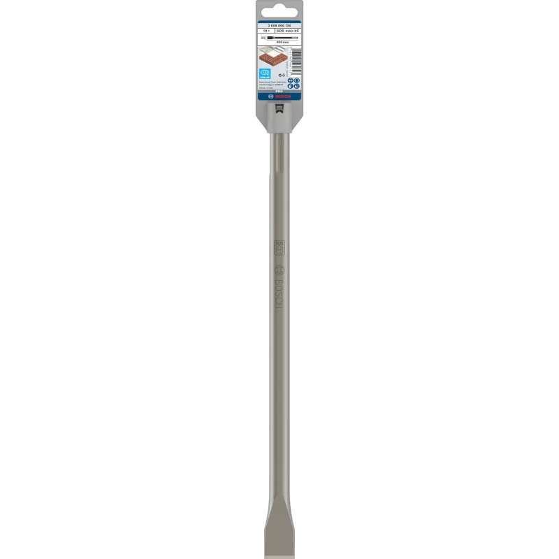 Accesorio de cincel para martillo perforador Bosch SDS max cincel plano 400 mm 10 uds.