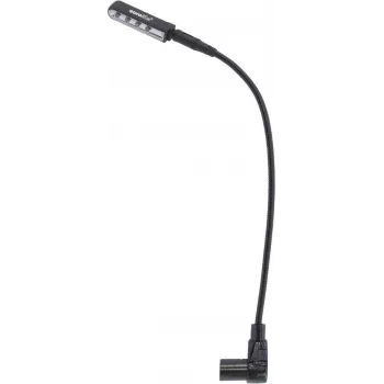 EUROLITE Flexilight LED cuello de cisne XLR 90° modelo 80702225 — lámpara de trabajo LED flexible con conector XLR