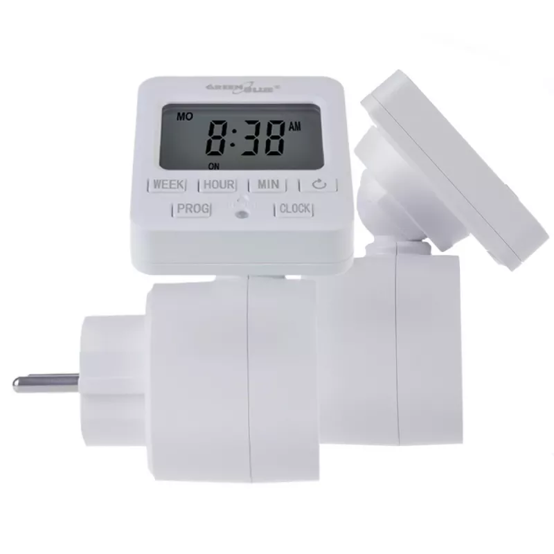 Temporizador digital GB605 E GreenBlue 16A IP20