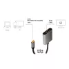 LogiLink CUA0103 cable USB 3.2 Gen1 Type-C a HDMI-A 0,15 m negro gris